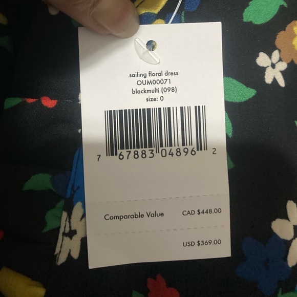 NWT Kate Spade floral long sleeve dress - Picture 4 of 7